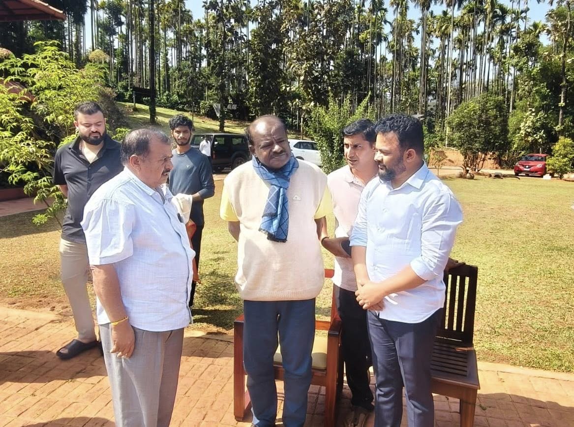 ಕೇಂದ್ರ ಉಕ್ಕು ಮತ್ತು ಬೃಹತ್ ಕೈಗಾರಿಕಾ ಸಚಿವರ ಭೇಟಿ: ಮಲೆನಾಡು ರೈತರ ಸಮಸ್ಯೆಗಳ ಕುರಿತು ಸತತ ಚರ್ಚೆ